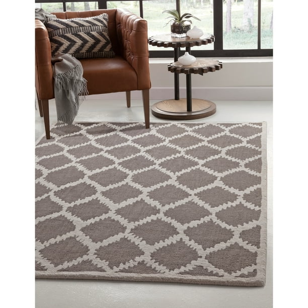 Greyson Living Kira Red Chenille Area Rug by 7'10 x 11'2 8' x 10' Modern & Contemporary 